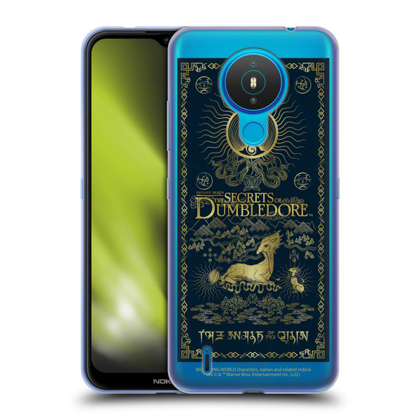 Fantastic Beasts: Secrets of Dumbledore Graphics Bhutan 2 Soft Gel Case for Nokia 1.4