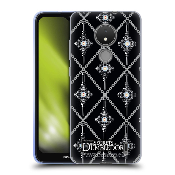 Fantastic Beasts: Secrets of Dumbledore Graphics Blood Troth Pattern Soft Gel Case for Nokia C21