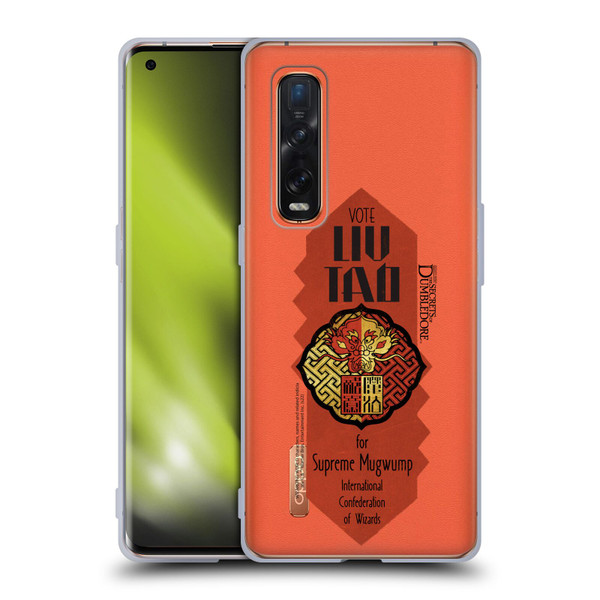 Fantastic Beasts: Secrets of Dumbledore Graphics Liu Tao Soft Gel Case for OPPO Find X2 Pro 5G