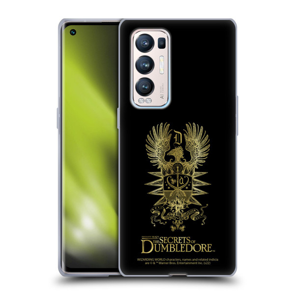 Fantastic Beasts: The Secrets of Dumbledore Graphics Dumbledore's Crest Soft Gel Case for OPPO Find X3 Neo / Reno5 Pro+ 5G