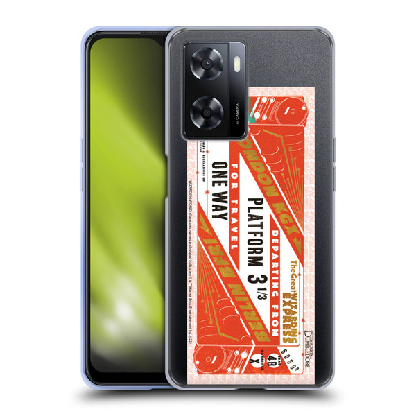Fantastic Beasts: Secrets of Dumbledore Graphics Train Ticket Soft Gel Case for OPPO A57s