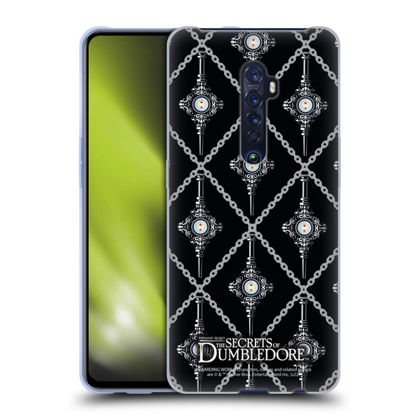 Fantastic Beasts: Secrets of Dumbledore Graphics Blood Troth Pattern Soft Gel Case for OPPO Reno 2