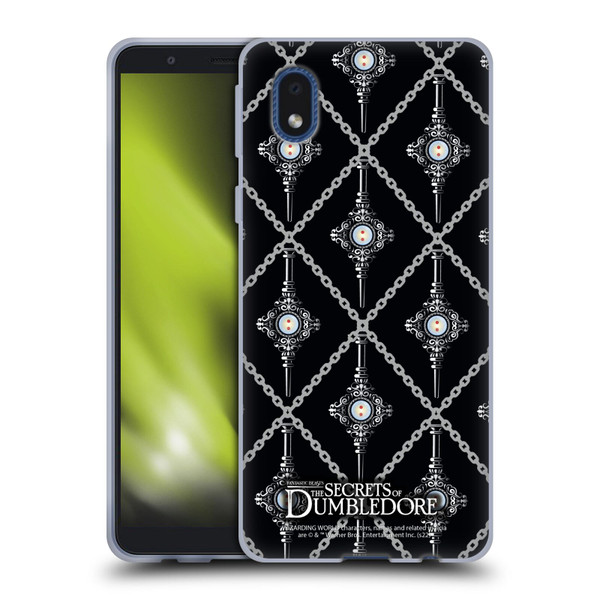 Fantastic Beasts: Secrets of Dumbledore Graphics Blood Troth Pattern Soft Gel Case for Samsung Galaxy A01 Core (2020)