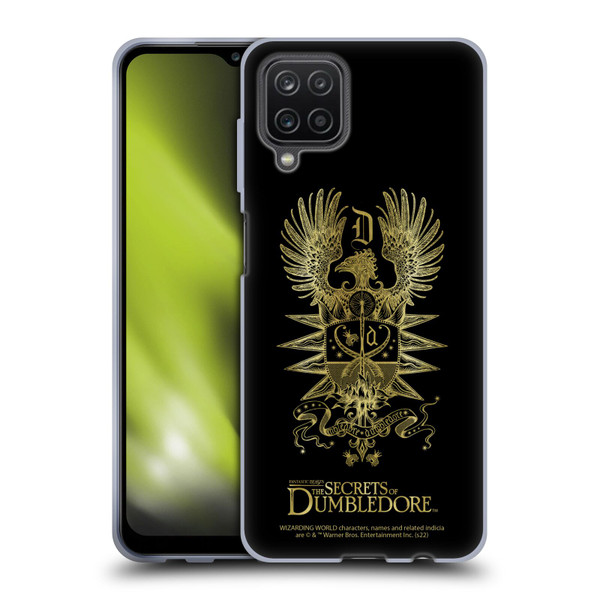 Fantastic Beasts: The Secrets of Dumbledore Graphics Dumbledore's Crest Soft Gel Case for Samsung Galaxy A12 (2020)
