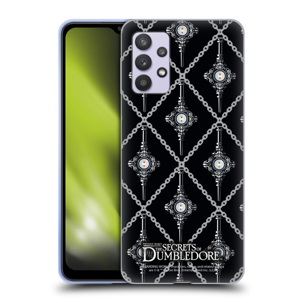 Fantastic Beasts: Secrets of Dumbledore Graphics Blood Troth Pattern Soft Gel Case for Samsung Galaxy A32 5G / M32 5G (2021)