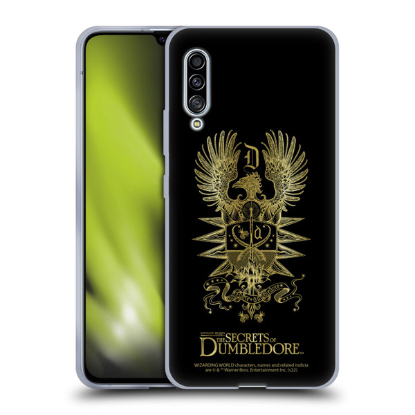 Fantastic Beasts: The Secrets of Dumbledore Graphics Dumbledore's Crest Soft Gel Case for Samsung Galaxy A90 5G (2019)