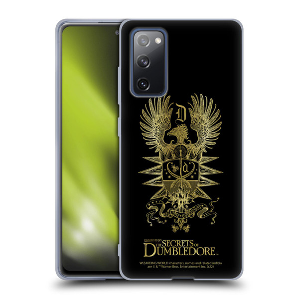 Fantastic Beasts: The Secrets of Dumbledore Graphics Dumbledore's Crest Soft Gel Case for Samsung Galaxy S20 FE / 5G