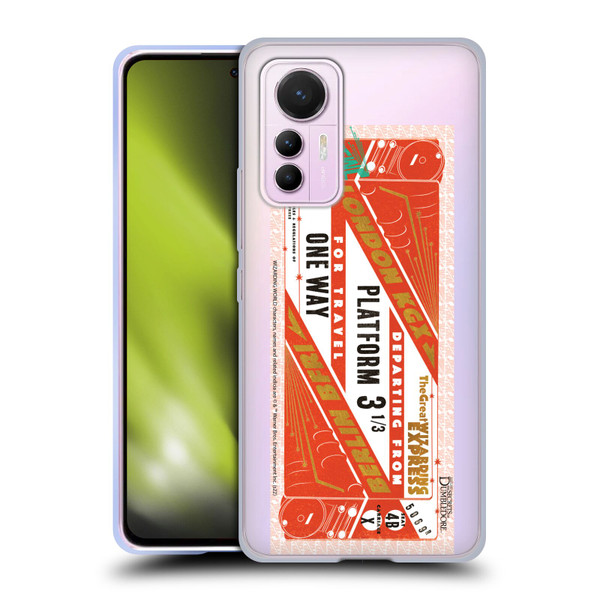 Fantastic Beasts: Secrets of Dumbledore Graphics Train Ticket Soft Gel Case for Xiaomi 12 Lite