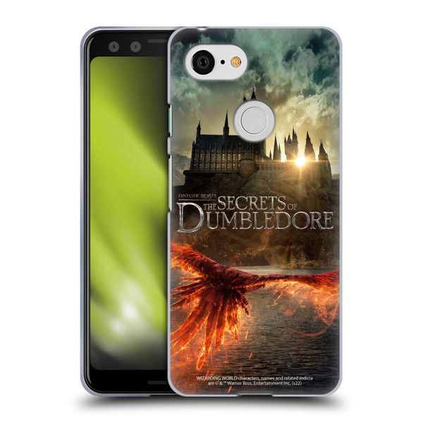 Fantastic Beasts: Secrets of Dumbledore Key Art Poster Soft Gel Case for Google Pixel 3