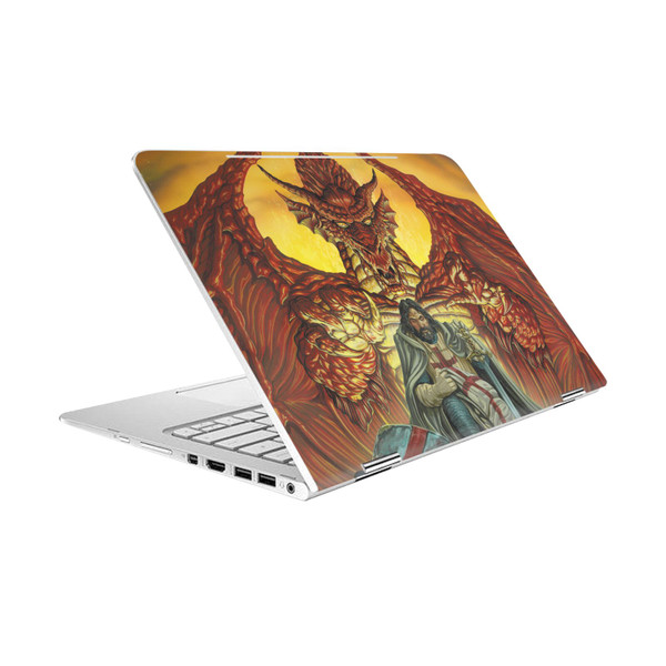 Ed Beard Jr Dragons Knight Templar Friendship Vinyl Sticker Skin Decal Cover for HP Spectre Pro X360 G2