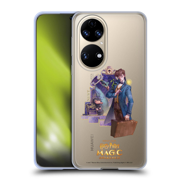 Harry Potter: Magic Awakened Characters Newt Soft Gel Case for Huawei P50