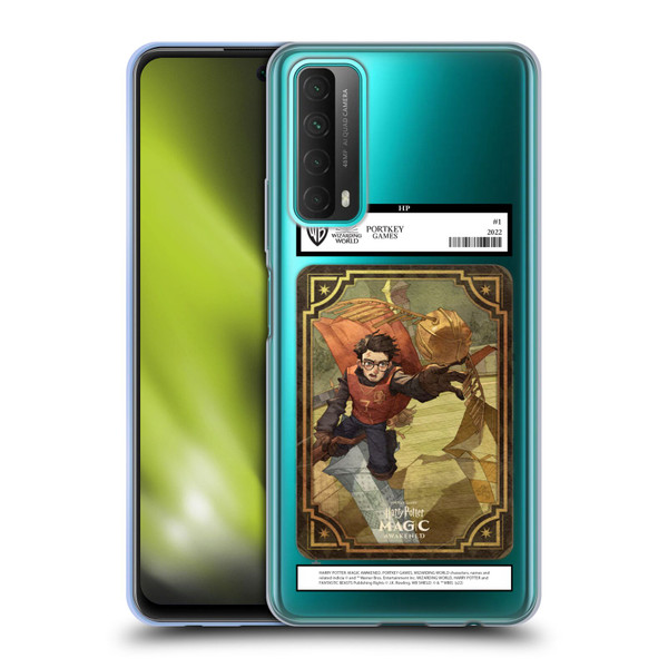 Harry Potter: Magic Awakened Characters Harry Potter Card Soft Gel Case for Huawei P Smart (2021)