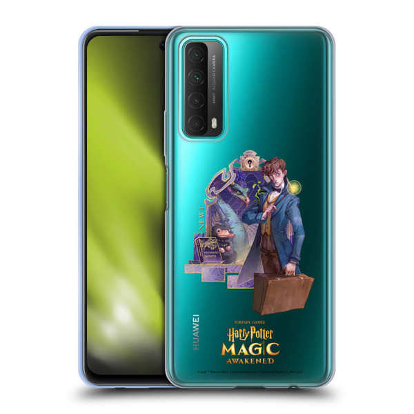 Harry Potter: Magic Awakened Characters Newt Soft Gel Case for Huawei P Smart (2021)