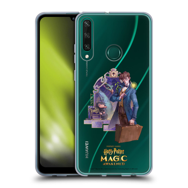Harry Potter: Magic Awakened Characters Newt Soft Gel Case for Huawei Y6p