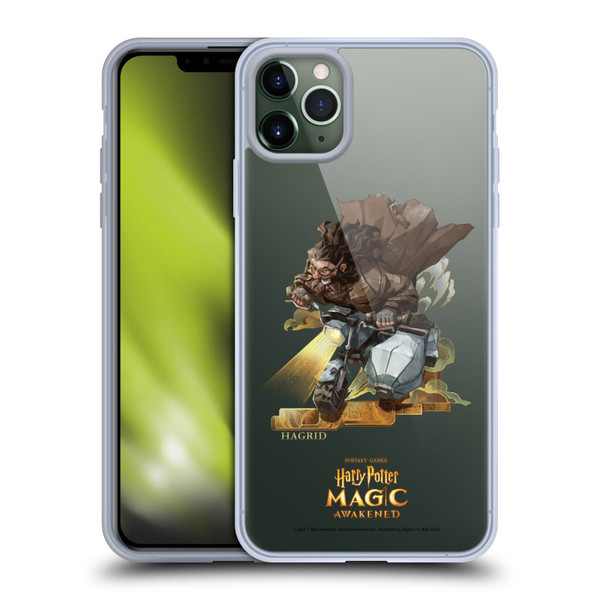 Harry Potter: Magic Awakened Characters Hagrid Soft Gel Case for Apple iPhone 11 Pro Max