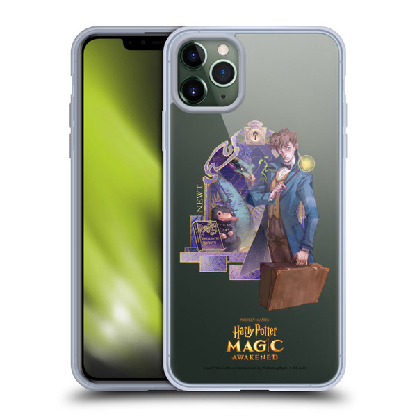 Harry Potter: Magic Awakened Characters Newt Soft Gel Case for Apple iPhone 11 Pro Max