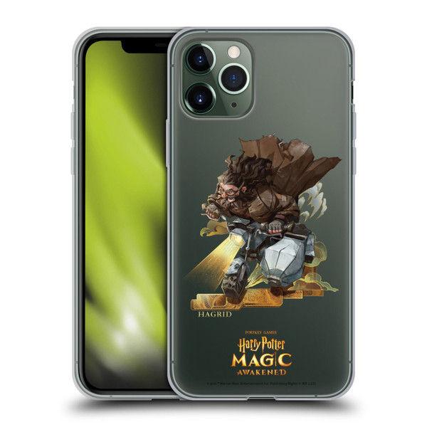 Harry Potter: Magic Awakened Characters Hagrid Soft Gel Case for Apple iPhone 11 Pro