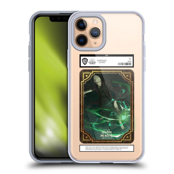 Harry Potter: Magic Awakened Characters Voldemort Card Soft Gel Case for Apple iPhone 11 Pro