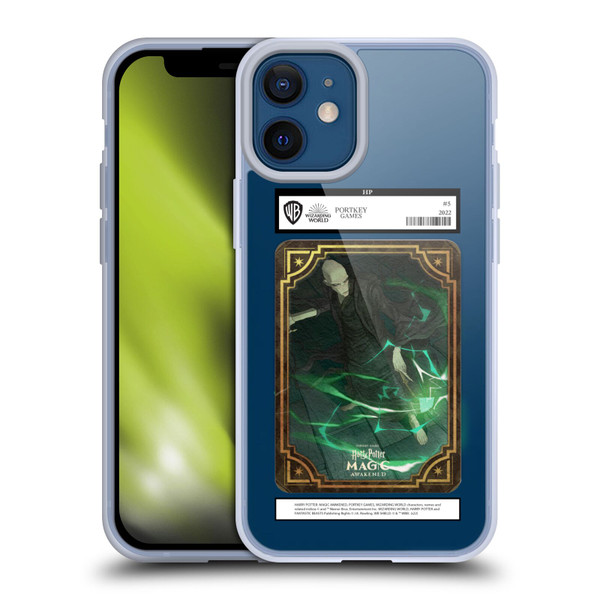 Harry Potter: Magic Awakened Characters Voldemort Card Soft Gel Case for Apple iPhone 12 Mini