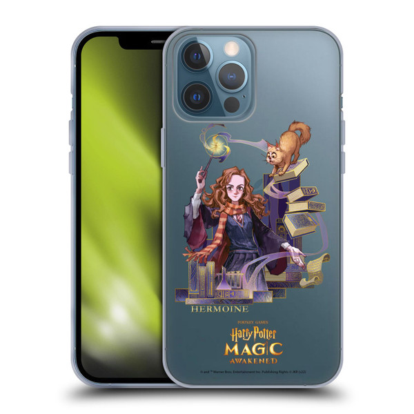 Harry Potter: Magic Awakened Characters Hermione Soft Gel Case for Apple iPhone 13 Pro Max
