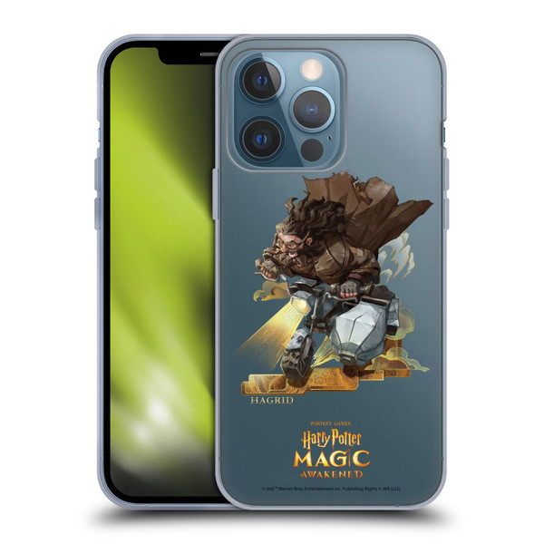 Harry Potter: Magic Awakened Characters Hagrid Soft Gel Case for Apple iPhone 13 Pro