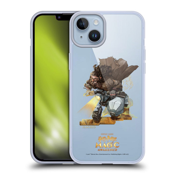 Harry Potter: Magic Awakened Characters Hagrid Soft Gel Case for Apple iPhone 14 Plus