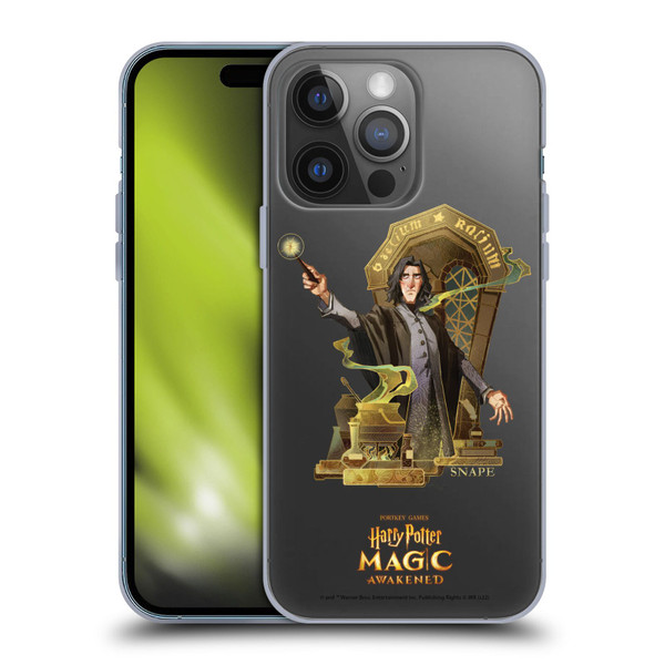 Harry Potter: Magic Awakened Characters Snape Soft Gel Case for Apple iPhone 14 Pro