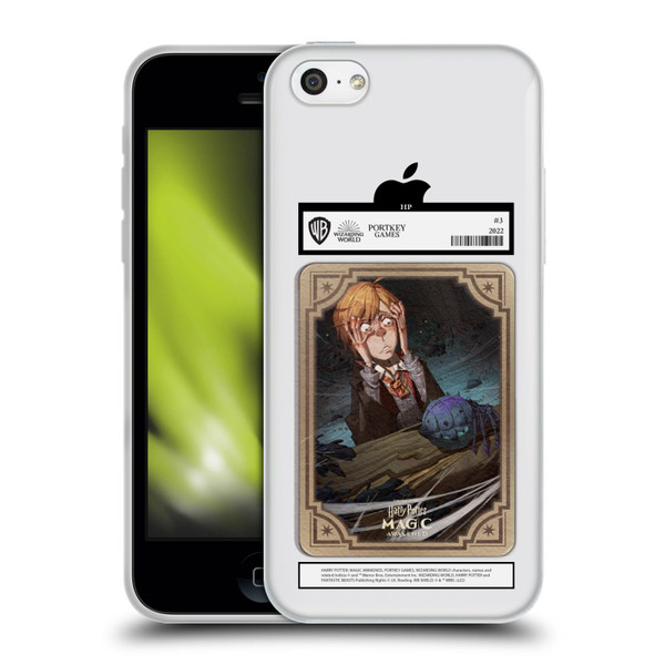 Harry Potter: Magic Awakened Characters Ronald Weasley Card Soft Gel Case for Apple iPhone 5c