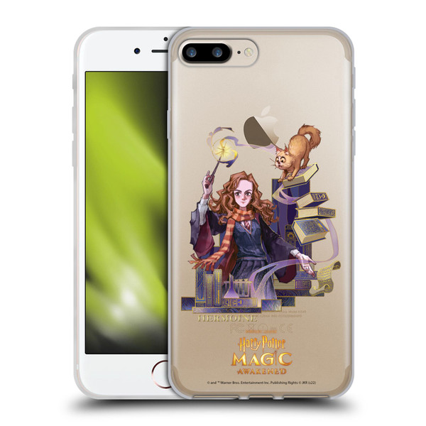 Harry Potter: Magic Awakened Characters Hermione Soft Gel Case for Apple iPhone 7 Plus / iPhone 8 Plus