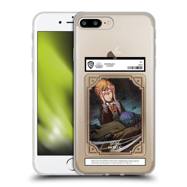 Harry Potter: Magic Awakened Characters Ronald Weasley Card Soft Gel Case for Apple iPhone 7 Plus / iPhone 8 Plus
