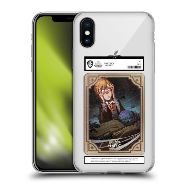 Harry Potter: Magic Awakened Characters Ronald Weasley Card Soft Gel Case for Apple iPhone X / iPhone XS