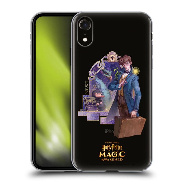 Harry Potter: Magic Awakened Characters Newt Soft Gel Case for Apple iPhone XR