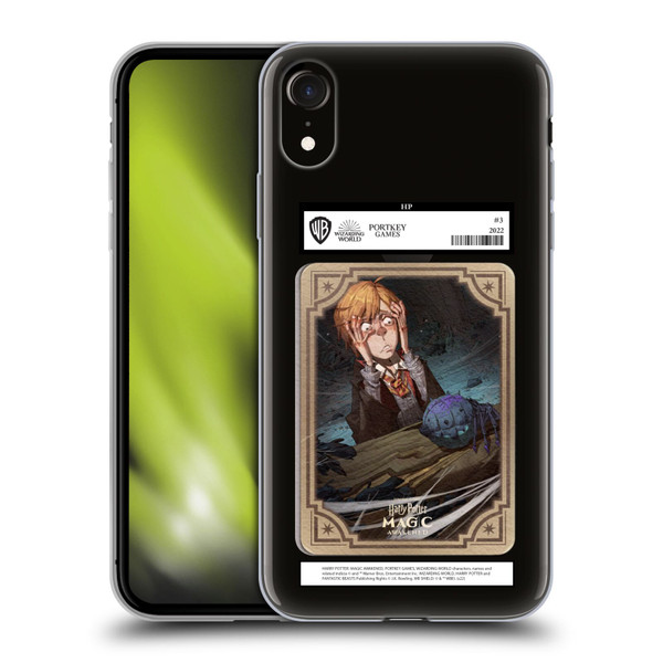 Harry Potter: Magic Awakened Characters Ronald Weasley Card Soft Gel Case for Apple iPhone XR