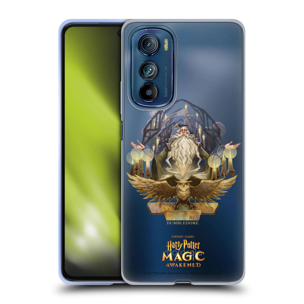 Harry Potter: Magic Awakened Characters Dumbledore Soft Gel Case for Motorola Edge 30