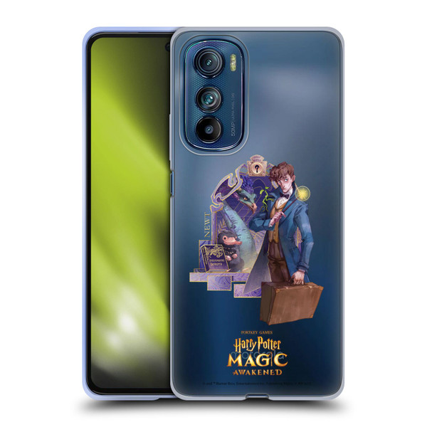 Harry Potter: Magic Awakened Characters Newt Soft Gel Case for Motorola Edge 30
