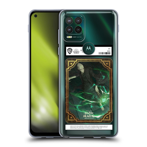 Harry Potter: Magic Awakened Characters Voldemort Card Soft Gel Case for Motorola Moto G Stylus 5G 2021
