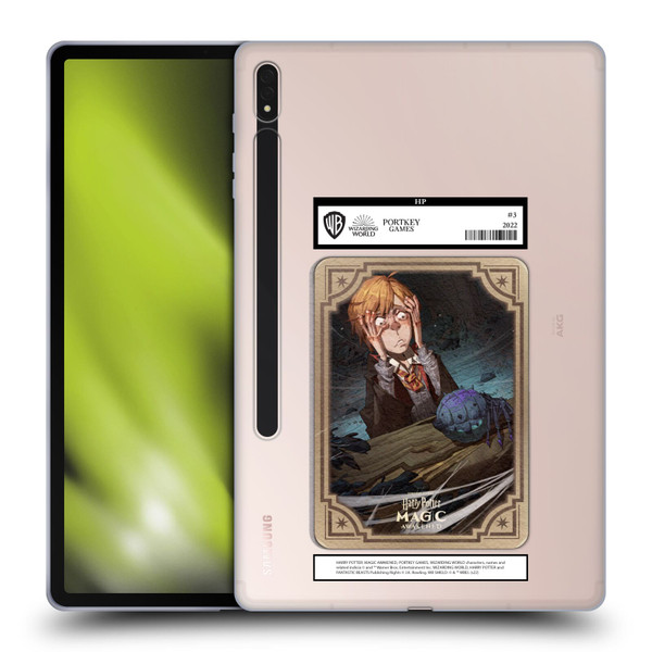 Harry Potter: Magic Awakened Characters Ronald Weasley Card Soft Gel Case for Samsung Galaxy Tab S8 Plus