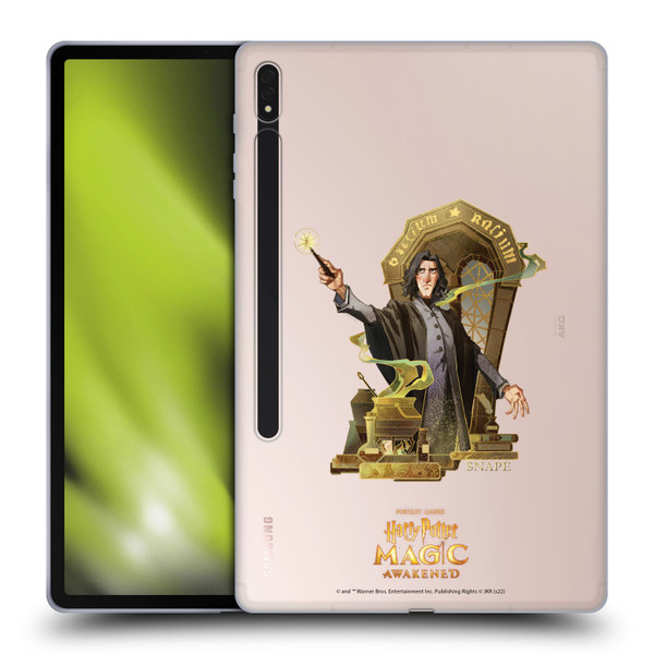 Harry Potter: Magic Awakened Characters Snape Soft Gel Case for Samsung Galaxy Tab S8 Plus