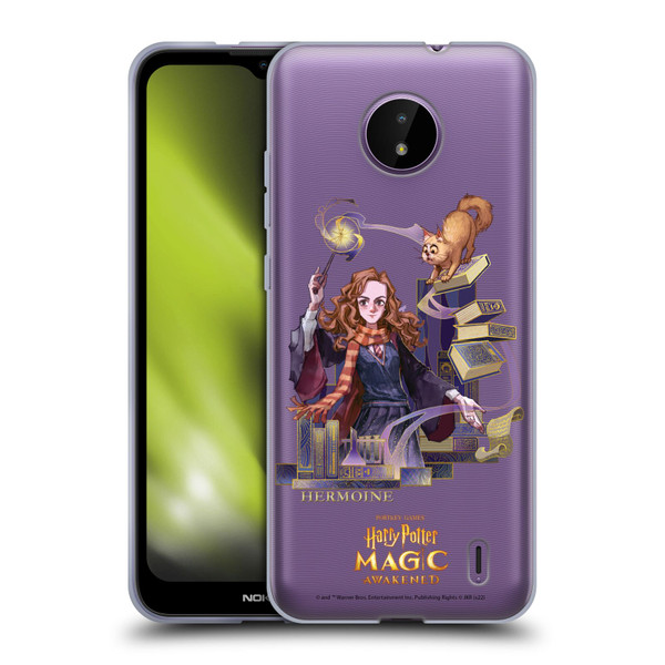 Harry Potter: Magic Awakened Characters Hermione Soft Gel Case for Nokia C10 / C20