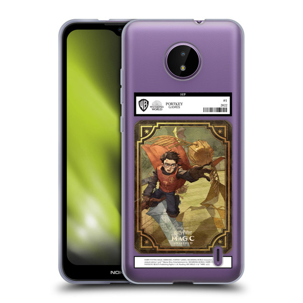 Harry Potter: Magic Awakened Characters Harry Potter Card Soft Gel Case for Nokia C10 / C20