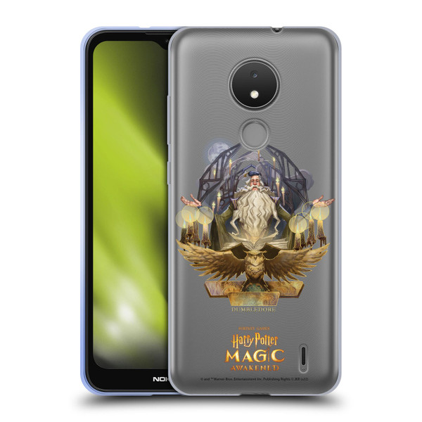 Harry Potter: Magic Awakened Characters Dumbledore Soft Gel Case for Nokia C21