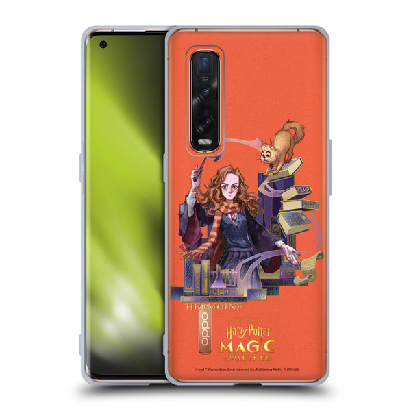 Harry Potter: Magic Awakened Characters Hermione Soft Gel Case for OPPO Find X2 Pro 5G