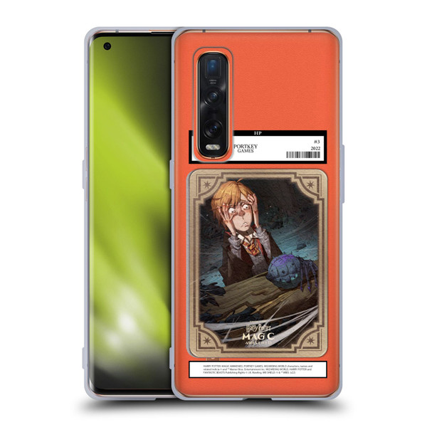 Harry Potter: Magic Awakened Characters Ronald Weasley Card Soft Gel Case for OPPO Find X2 Pro 5G