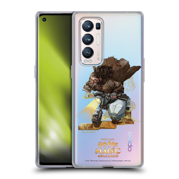 Harry Potter: Magic Awakened Characters Hagrid Soft Gel Case for OPPO Find X3 Neo / Reno5 Pro+ 5G