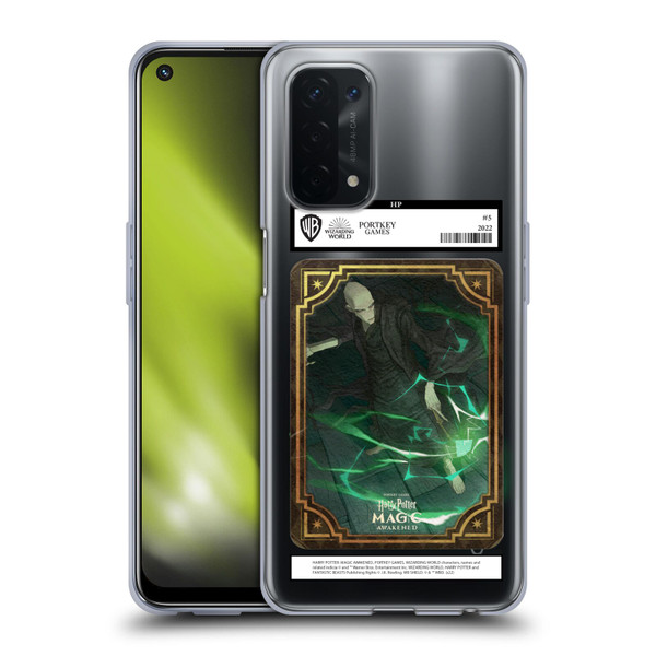 Harry Potter: Magic Awakened Characters Voldemort Card Soft Gel Case for OPPO A54 5G