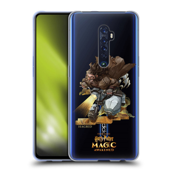 Harry Potter: Magic Awakened Characters Hagrid Soft Gel Case for OPPO Reno 2