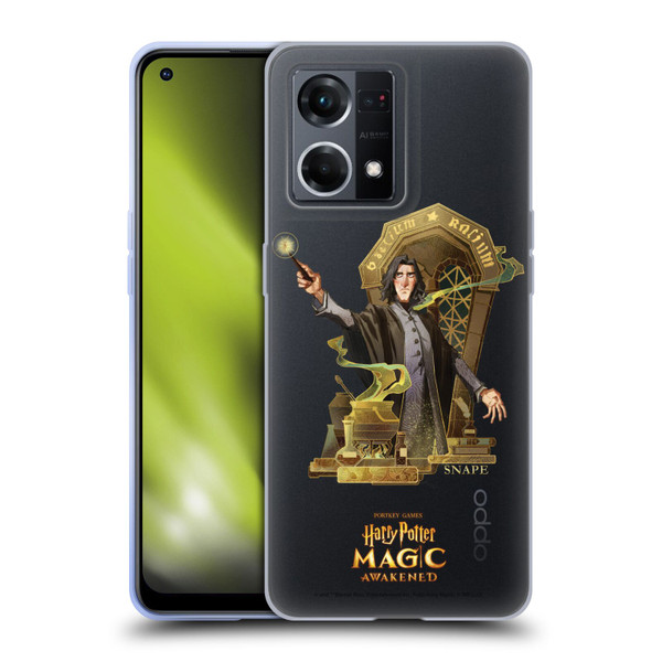 Harry Potter: Magic Awakened Characters Snape Soft Gel Case for OPPO Reno8 4G