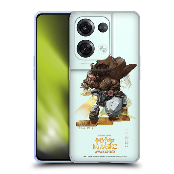 Harry Potter: Magic Awakened Characters Hagrid Soft Gel Case for OPPO Reno8 Pro