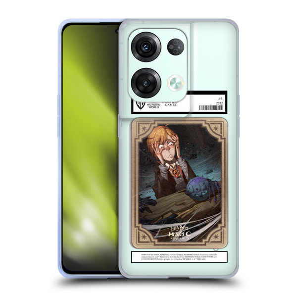 Harry Potter: Magic Awakened Characters Ronald Weasley Card Soft Gel Case for OPPO Reno8 Pro