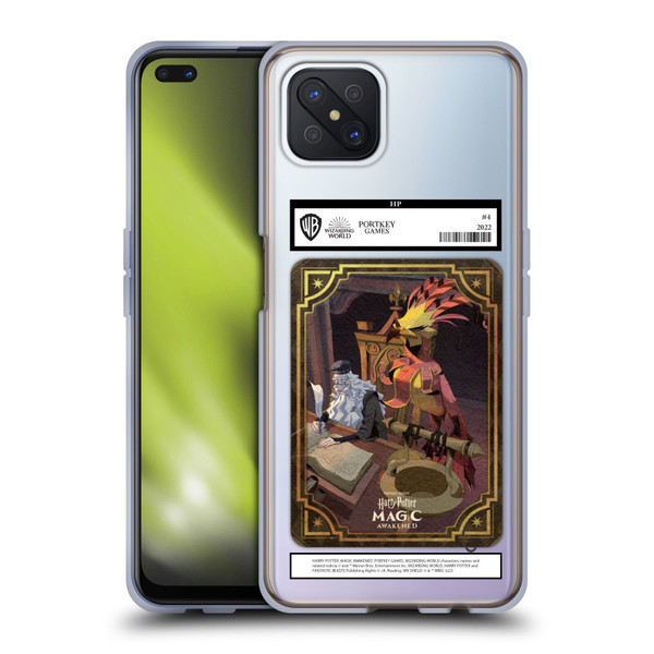 Harry Potter: Magic Awakened Characters Dumbledore Card Soft Gel Case for OPPO Reno4 Z 5G